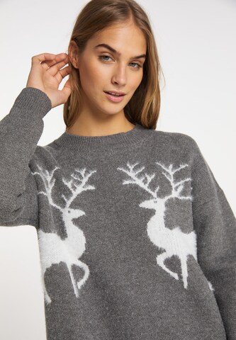 MYMO Pullover in Grau