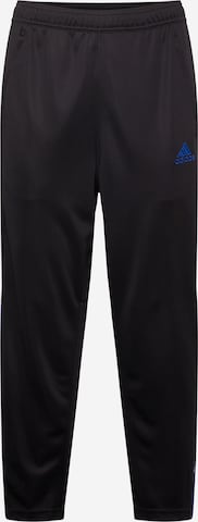 ADIDAS SPORTSWEAR Regular Workout Pants 'Tiro' in Black: front