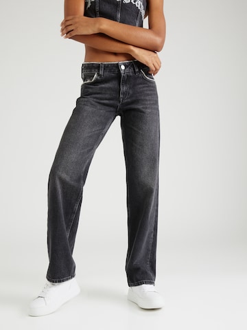 Tommy Jeans Regular Jeans in Grijs: voorkant