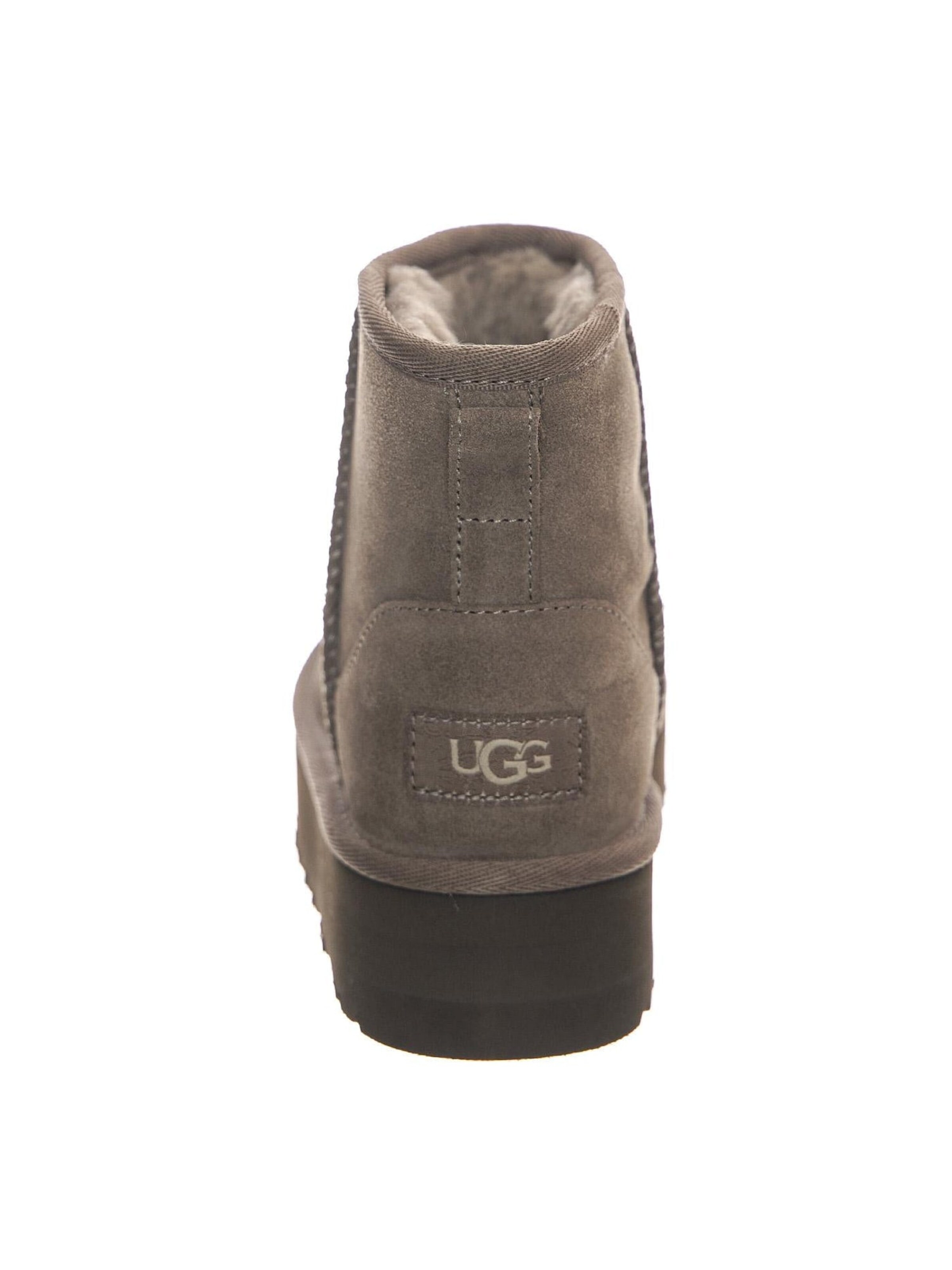 Bottes 'Mount Hope Fleece Grey' UGG en gris