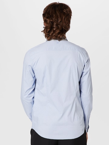 TOM TAILOR - Slim Fit Camisa em azul