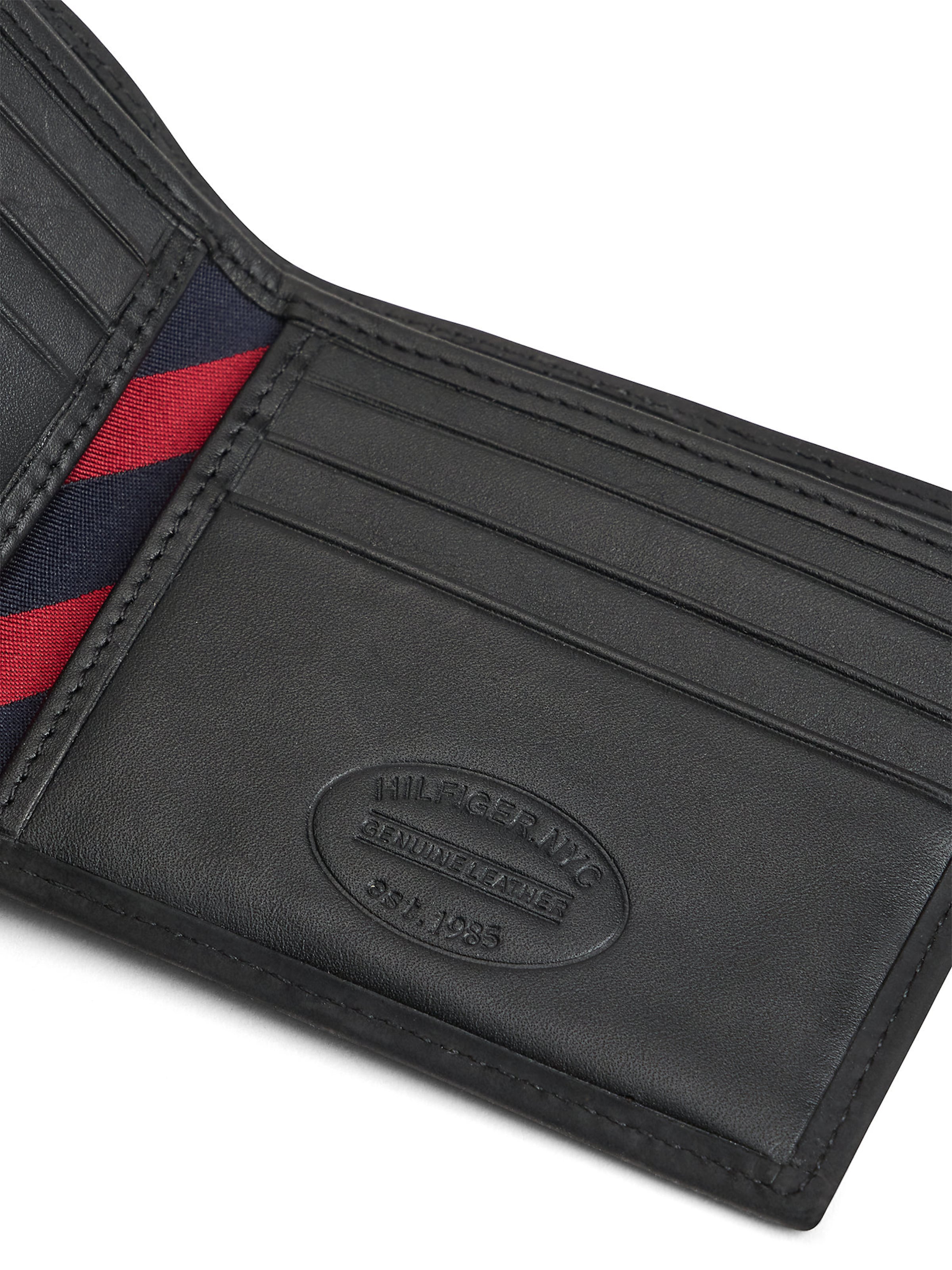 TOMMY HILFIGER Portmonetka 'Johnson' w kolorze czarny