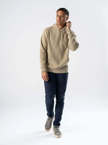 TEESHOPPEN Sweater ' Sweatshirt Hoodie ' in Beige