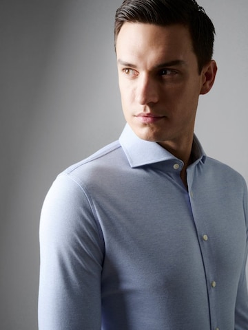DESOTO Slim fit Overhemd in Blauw