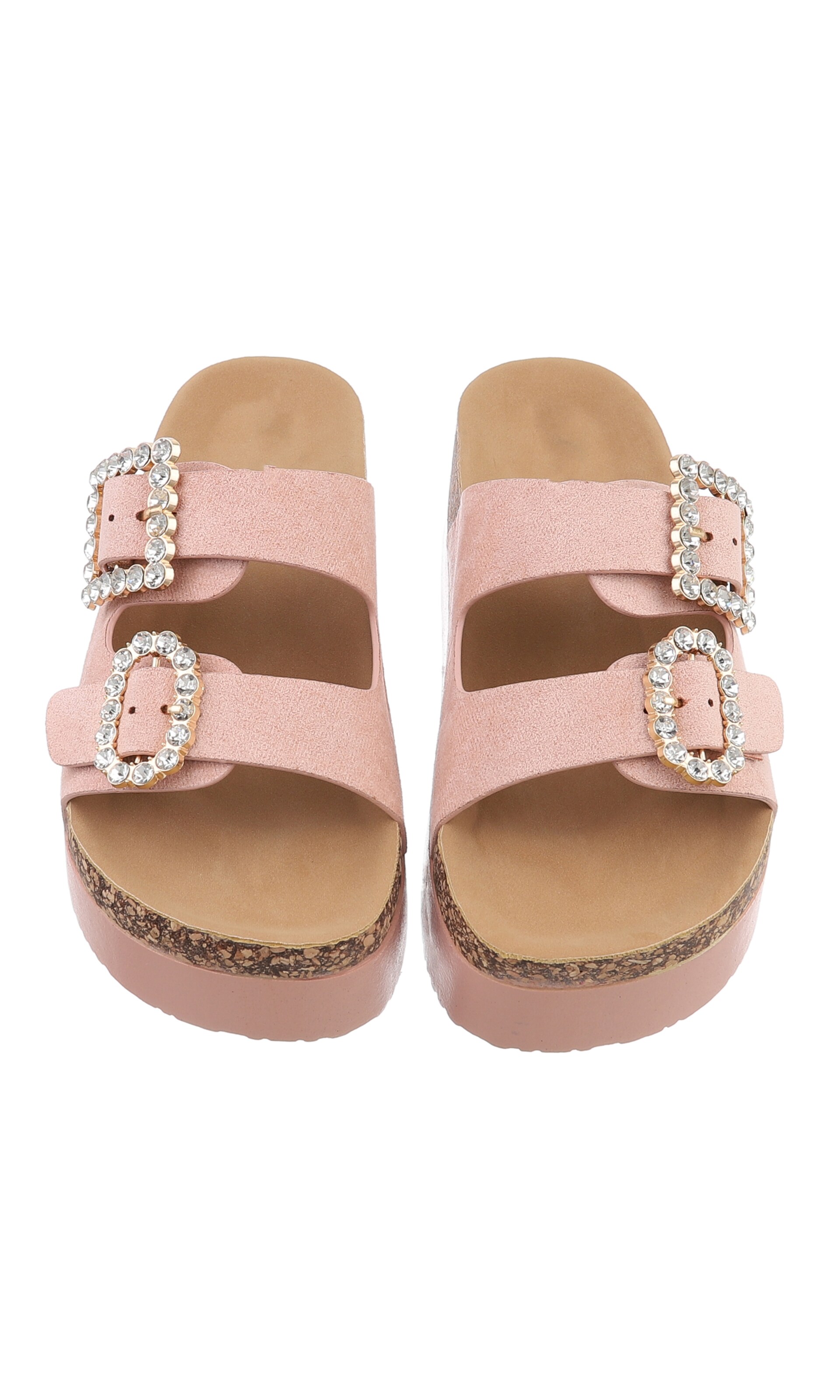 Ital-Design Pantolette in Pink