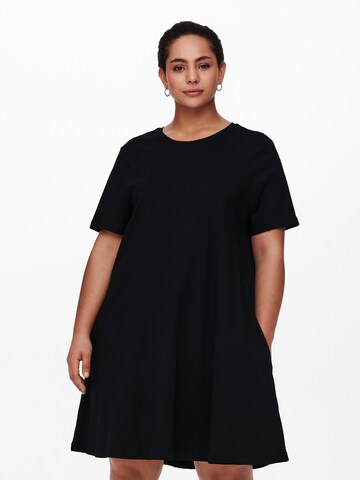 Robe 'April' ONLY Carmakoma en noir : devant