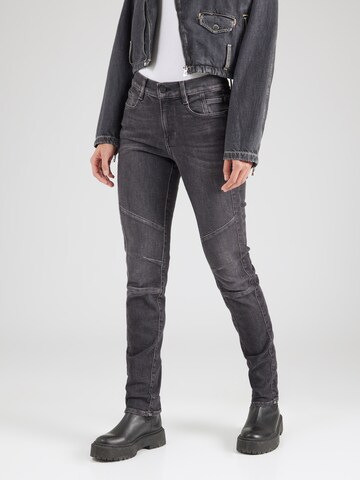 G-STAR Slimfit Jeansy 'Ace 2.0' w kolorze czarny: przód