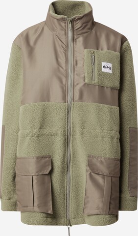 Eivy Athletic Fleece Jacket in Green: front