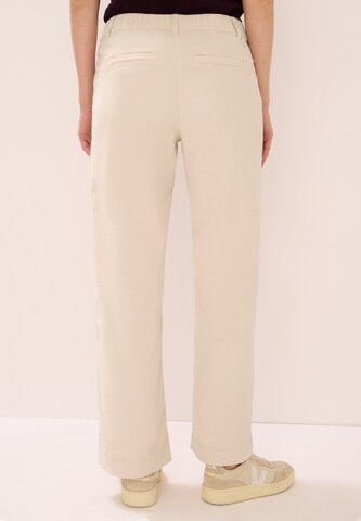 CECIL Wide Leg Hose in Beige