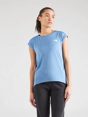 THE NORTH FACE Sportshirt 'Tanken' in Blau: predná strana