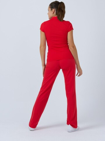 SPORTKIND Funktionsshirt 'Poloshirt'‌‌‌‌‌‌‌ in Rot