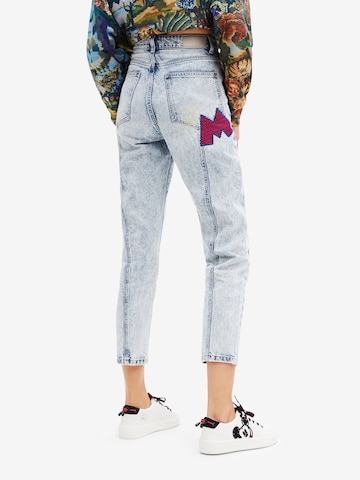 Desigual Tapered Τζιν σε μπλε