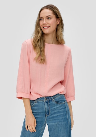 s.Oliver RED LABEL Bluse in Pink: Vorderseite