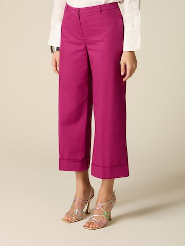 Baggy Pantaloni di oltre in lilla