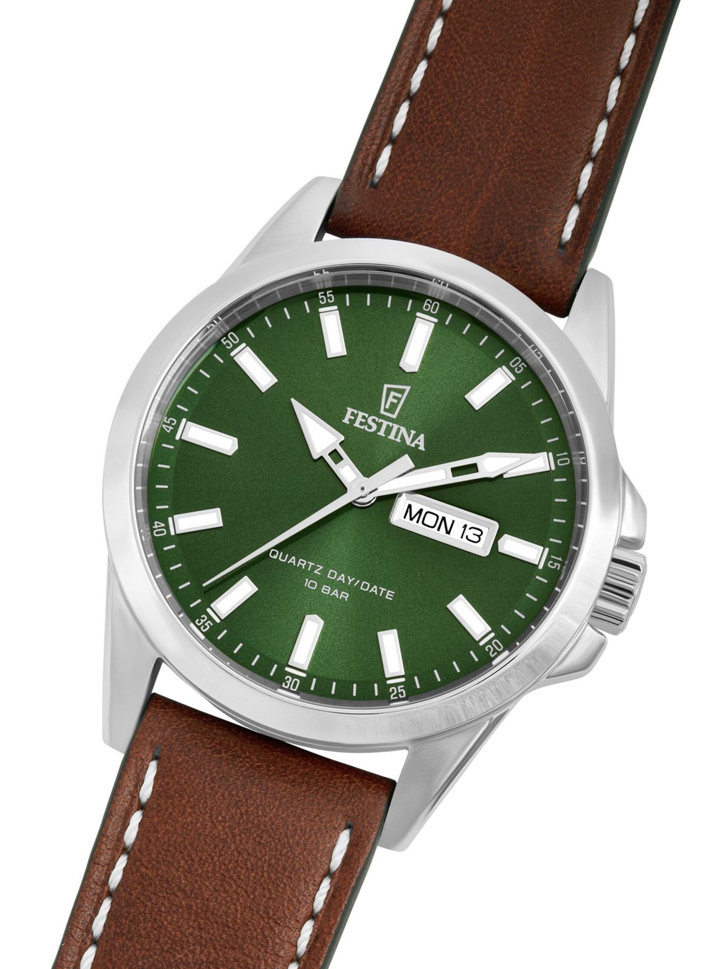Montre à affichage analogique 'Watch Correa Clasico' FESTINA en vert