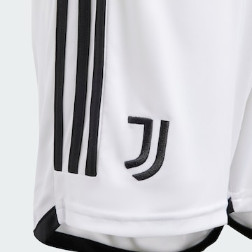 ADIDAS PERFORMANCE Regular Workout Pants 'Juventus Turin 23/24 Home' in White