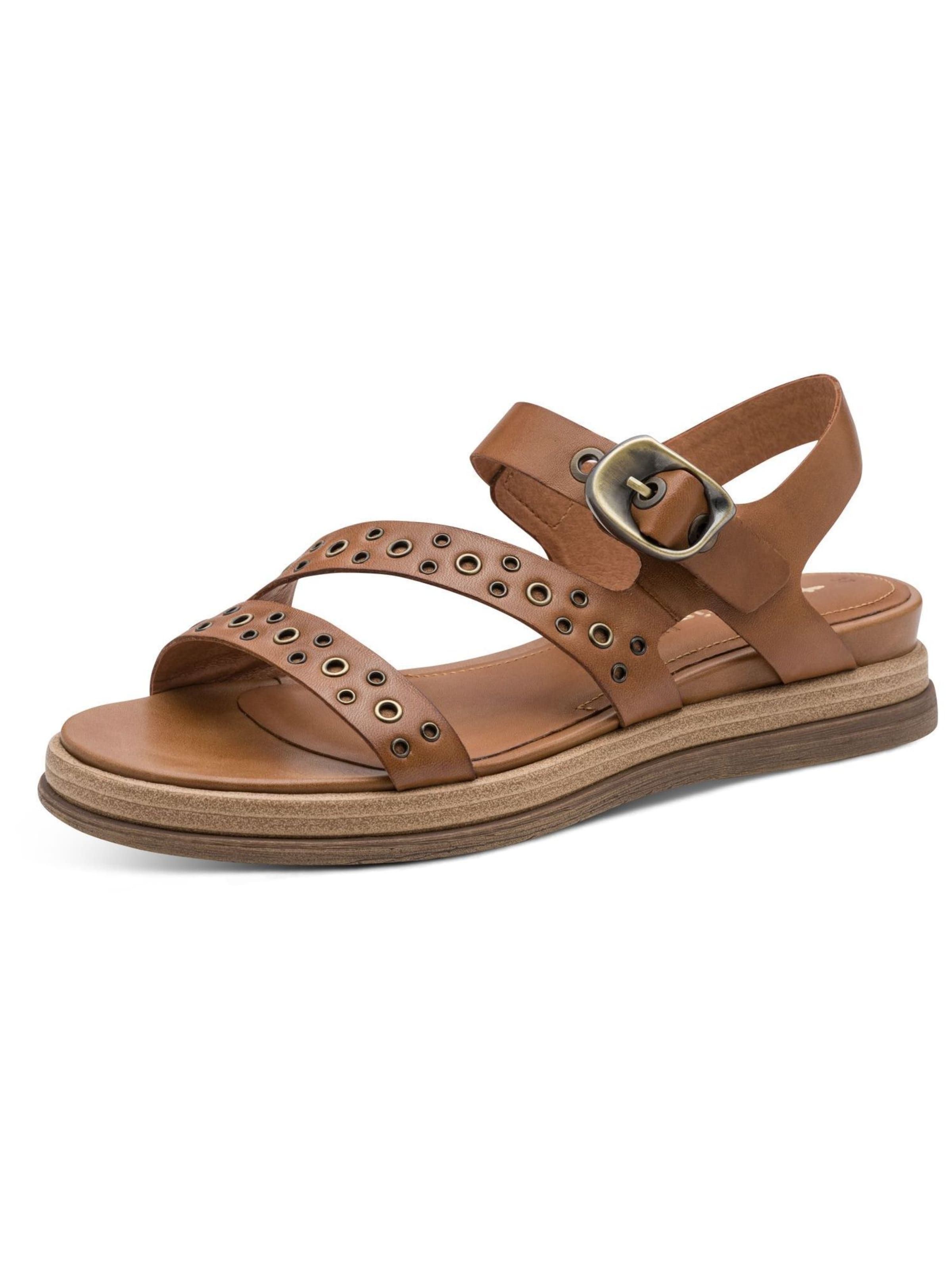 Tamaris Sandal in Brown: front