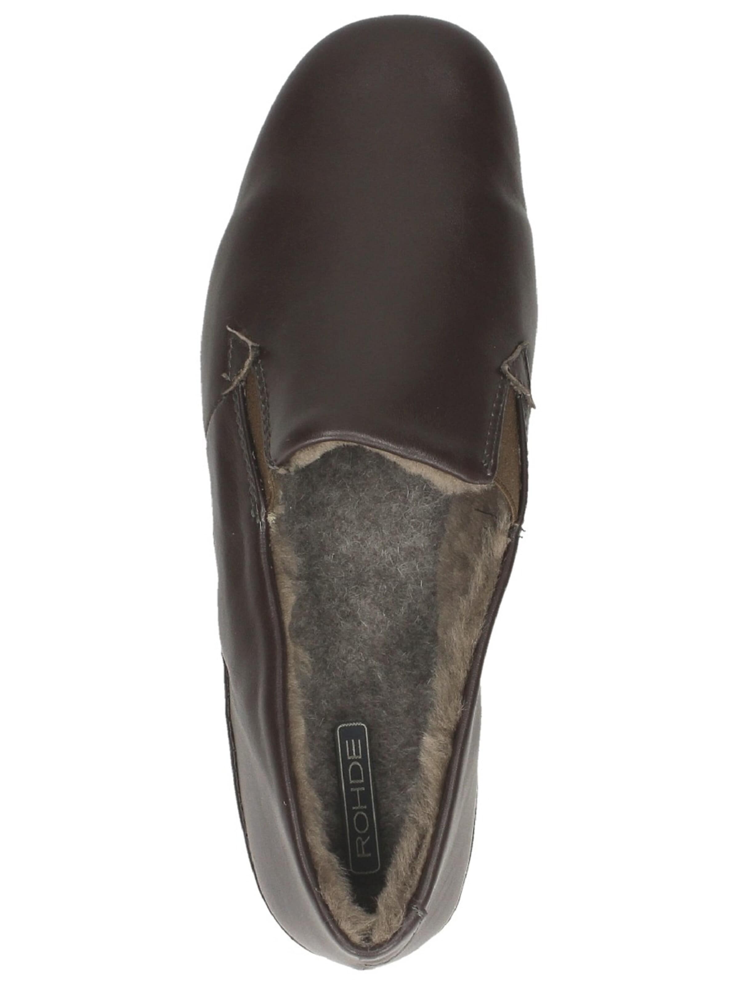 ROHDE Slipper 'Heren pantoffels' in Brown