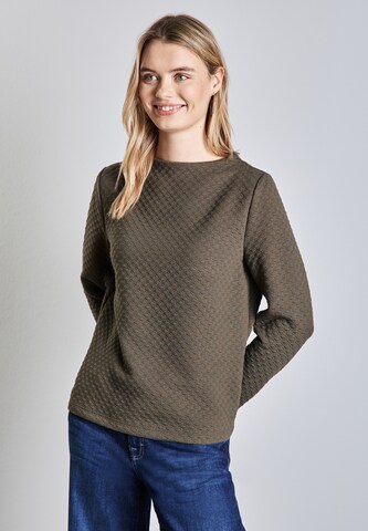 STREET ONE Shirt in Brown: front