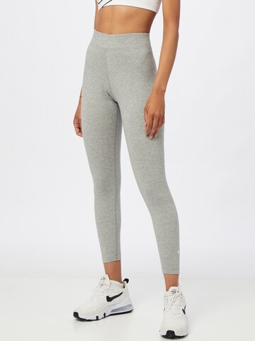 Nike Sportswear Skinny Leggings 'Essential' - szürke: elől