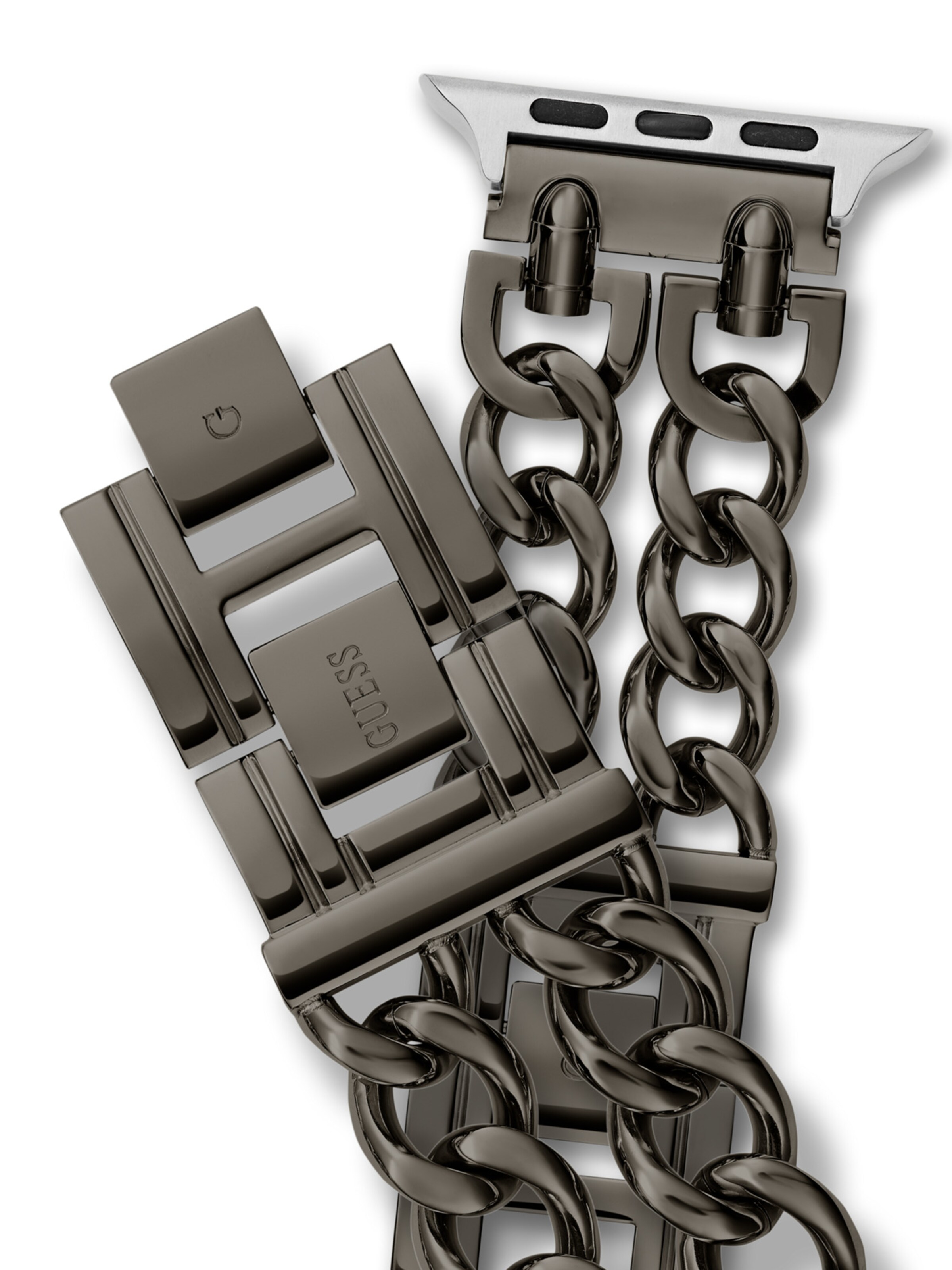 GUESS Analog Watch 'Apple Band' in Grey