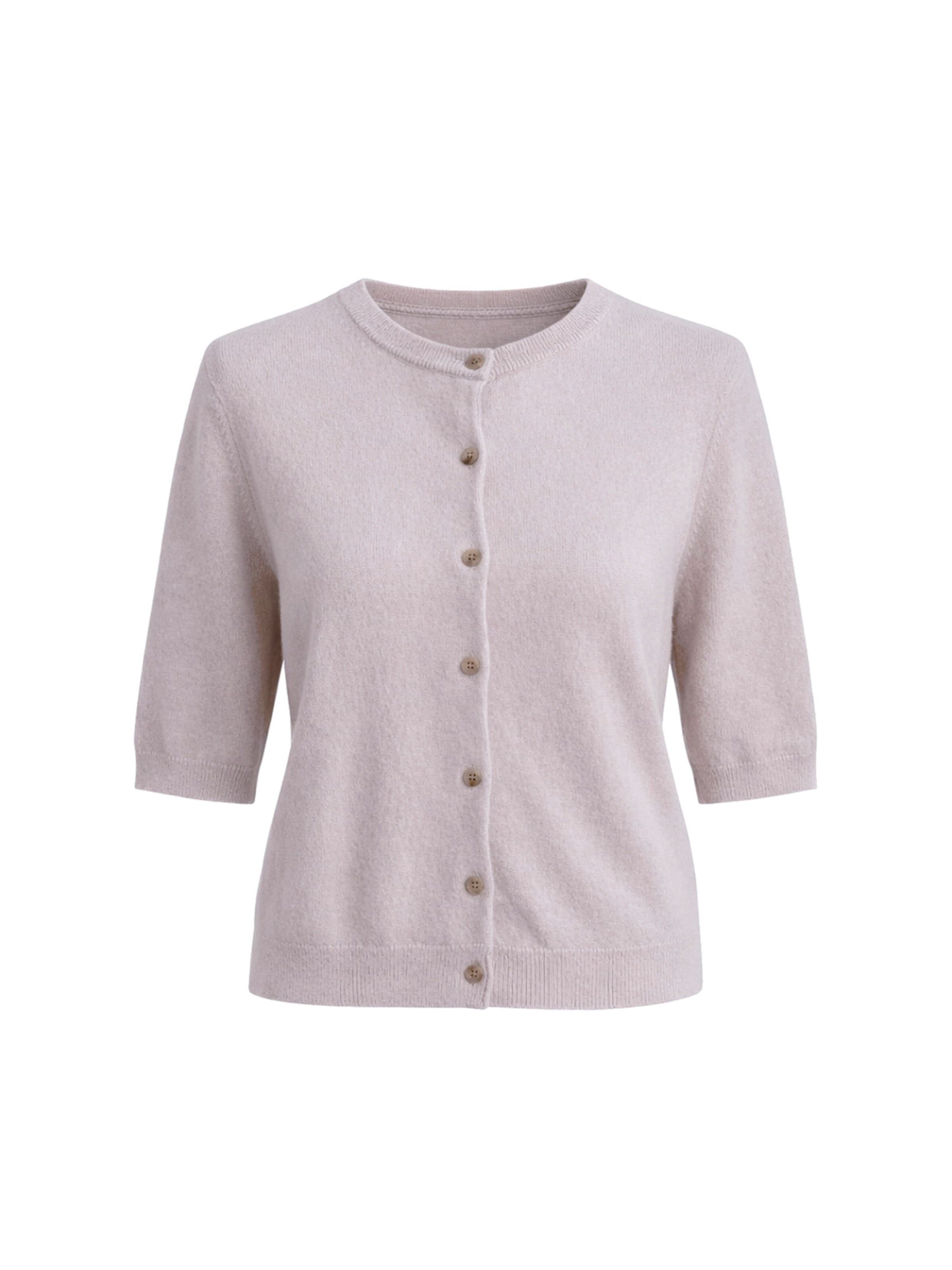 Fiora Muse Kofta i beige: framsida