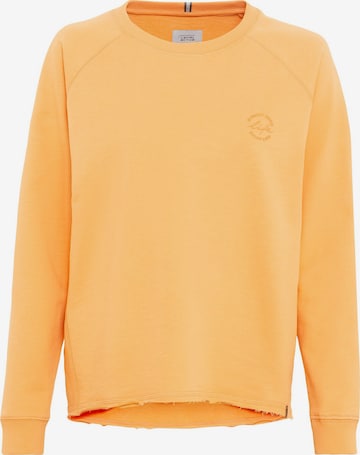 CAMEL ACTIVE Sweatshirt in Orange: predná strana