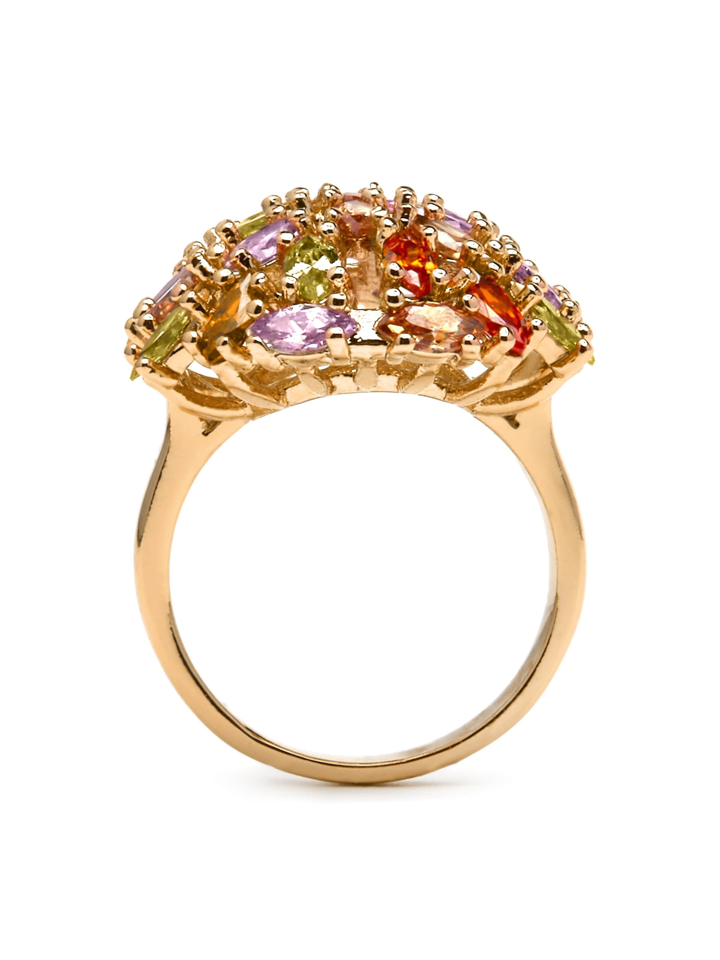 Anello 'Okrom' di Luxenter in colori misti: frontale