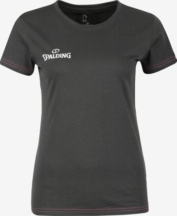 SPALDING Performance Shirt 'Team II 4Her' in Grey: front