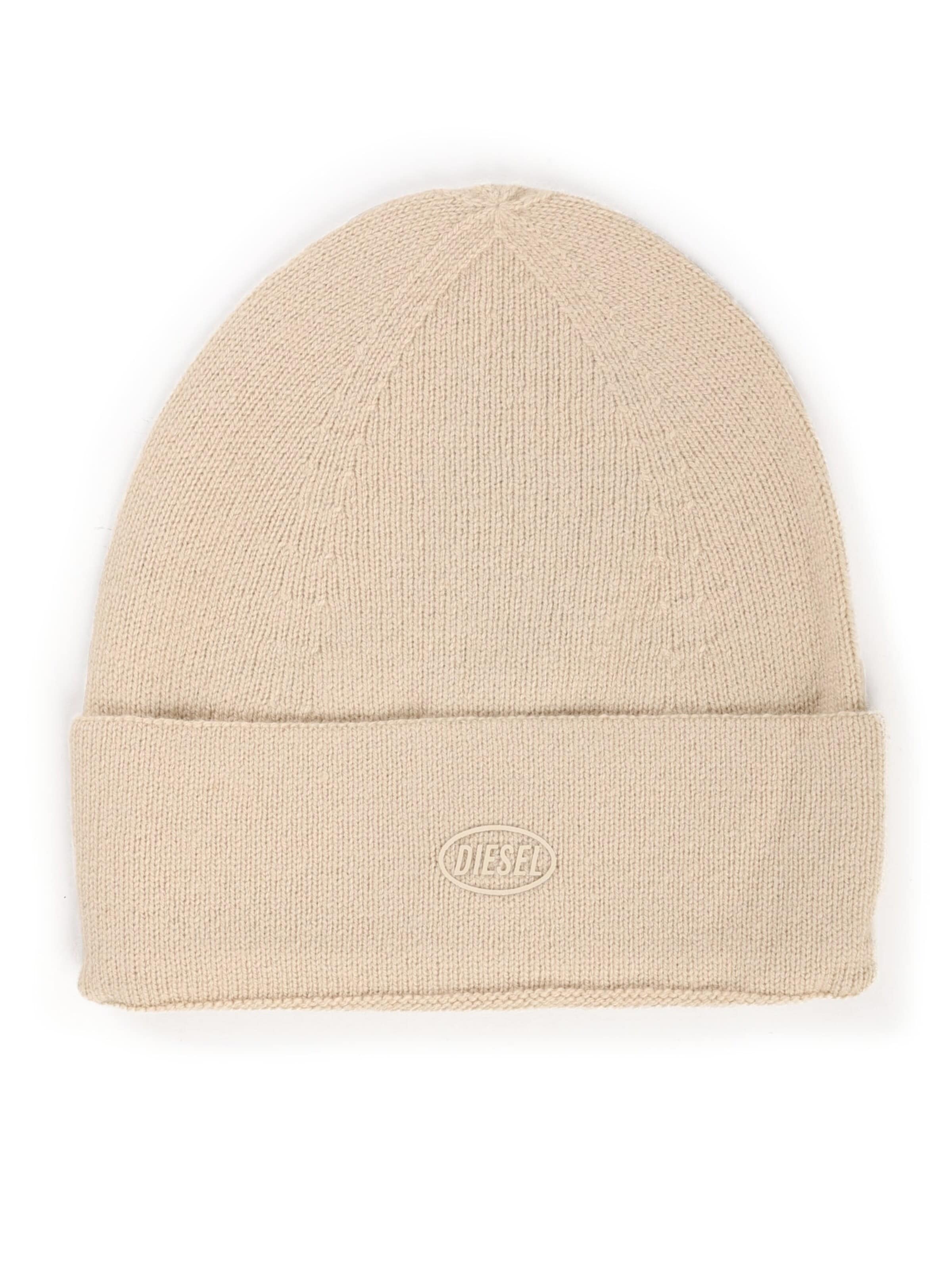 DIESEL - Gorra 'UNISEX BINI NR.2' en beige: frente