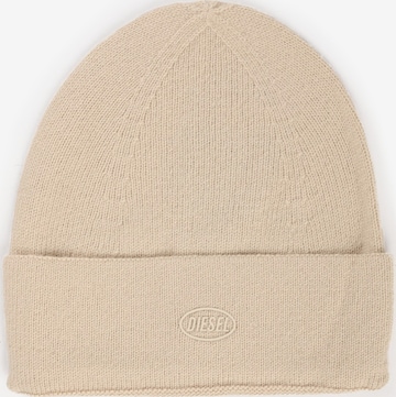 DIESEL - Gorra 'UNISEX BINI NR.2' en beige: frente