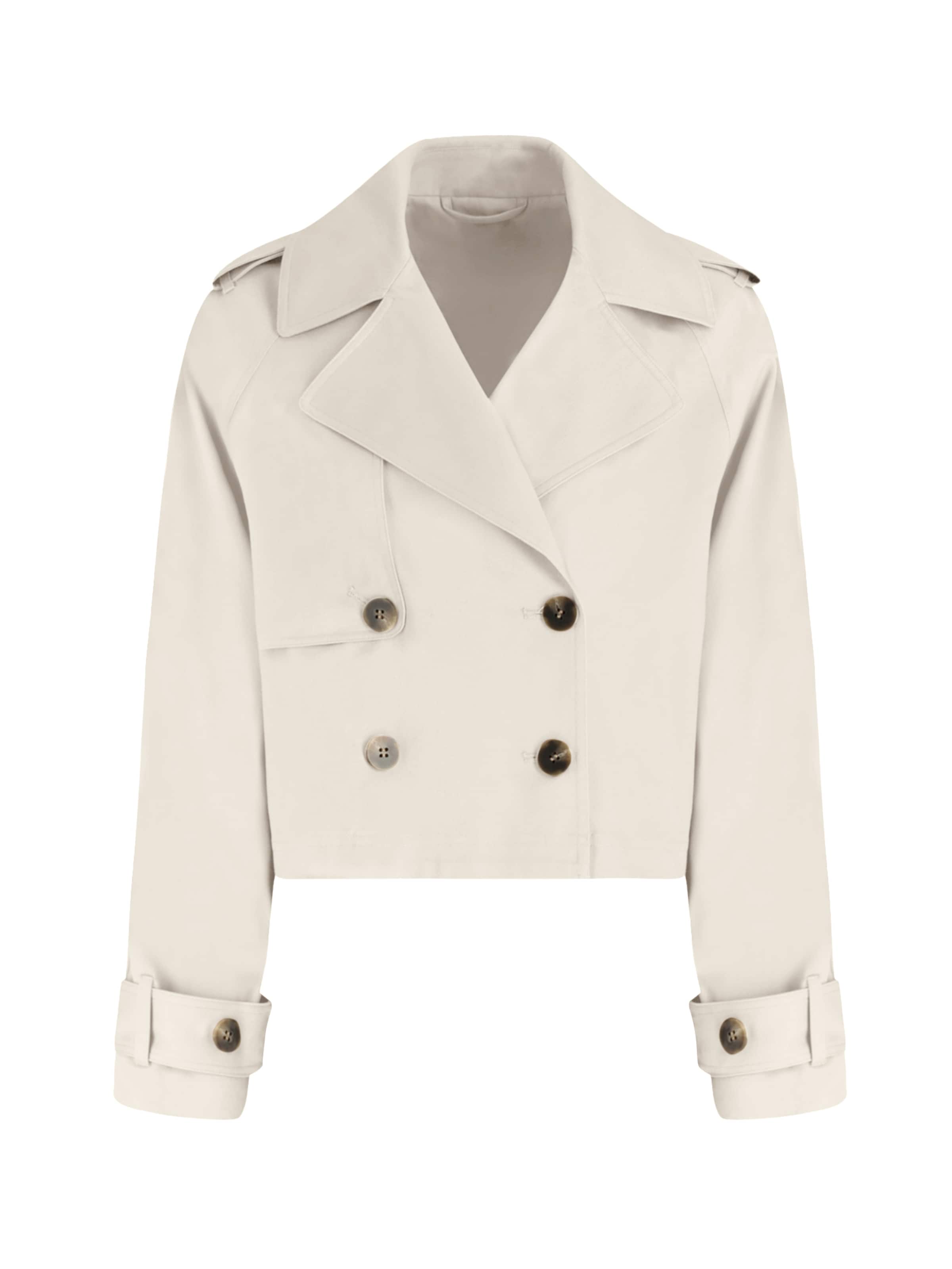 Imily Bela Přechodný kabát – béžová: přední strana