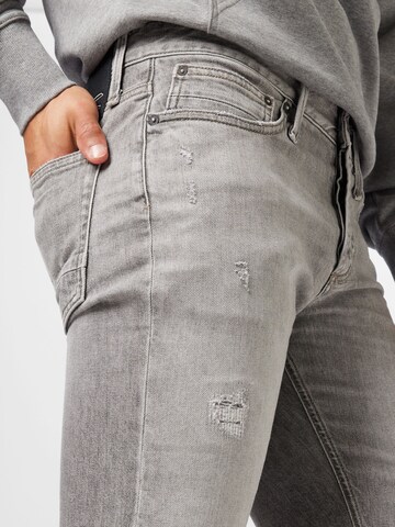 DENHAM Slimfit Shorts 'RAZOR' in Grau