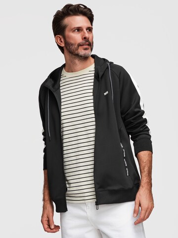 Sweat-shirt Ombre en noir : devant