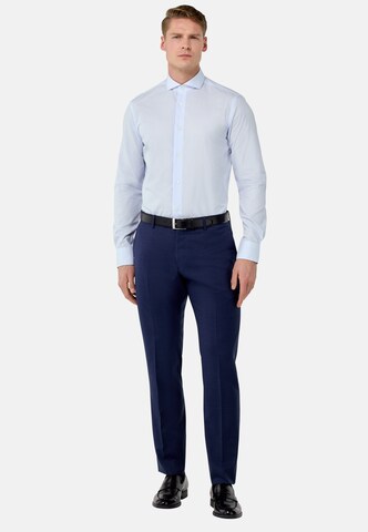 Boggi Milano Regular Fit Hemd in Blau