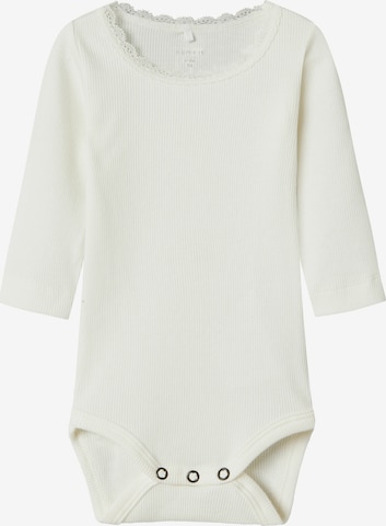 balta NAME IT Šliaužtinukas / glaustinukė 'NBFKAB': priekis