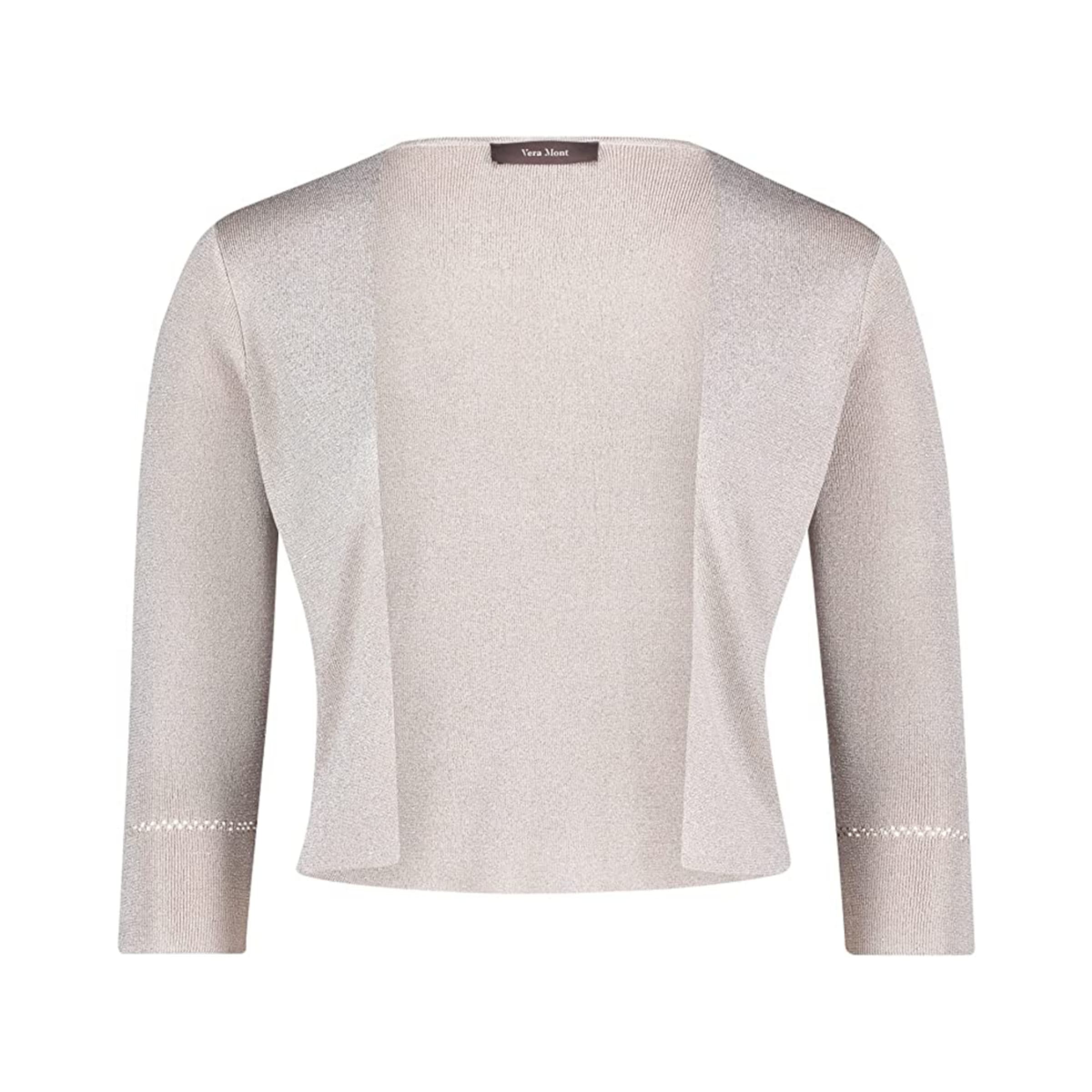 Vera Mont Bolero in Beige: Vorderseite