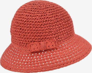 Seeberger Hat 'Hut' in Orange: front