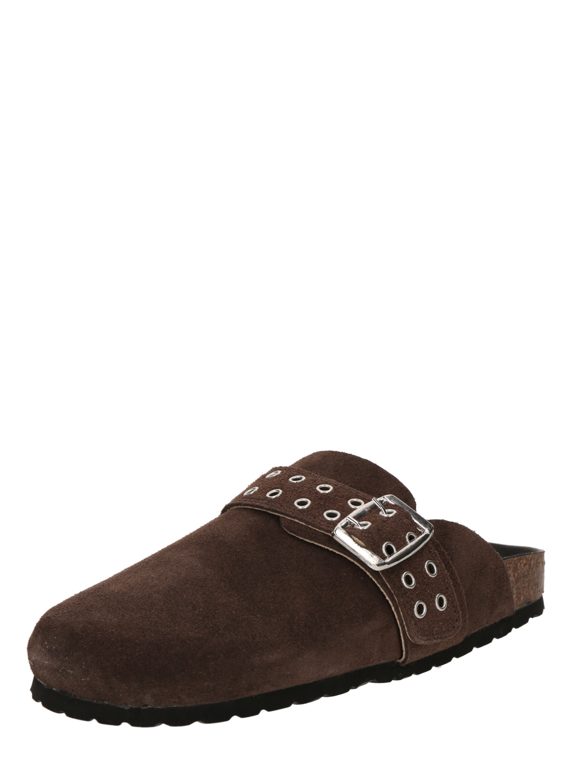 Mule 'MIAMI' Bianco en marron : devant