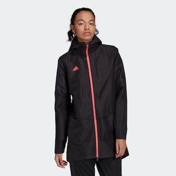 ADIDAS SPORTSWEAR Athletic Jacket in Black: front