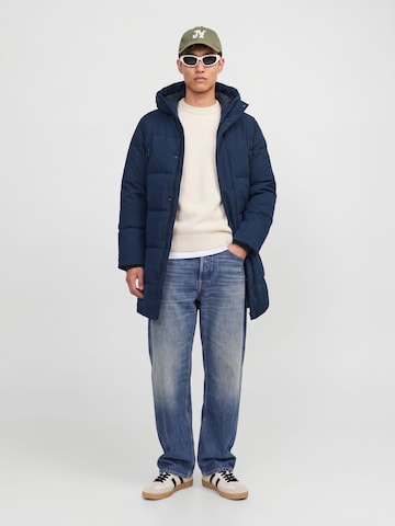 JACK & JONES Зимнее пальто 'JJEBecks' в Синий