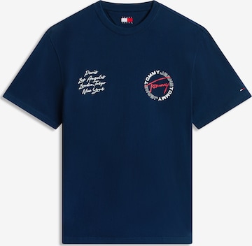 mėlyna Tommy Jeans Marškinėliai: priekis