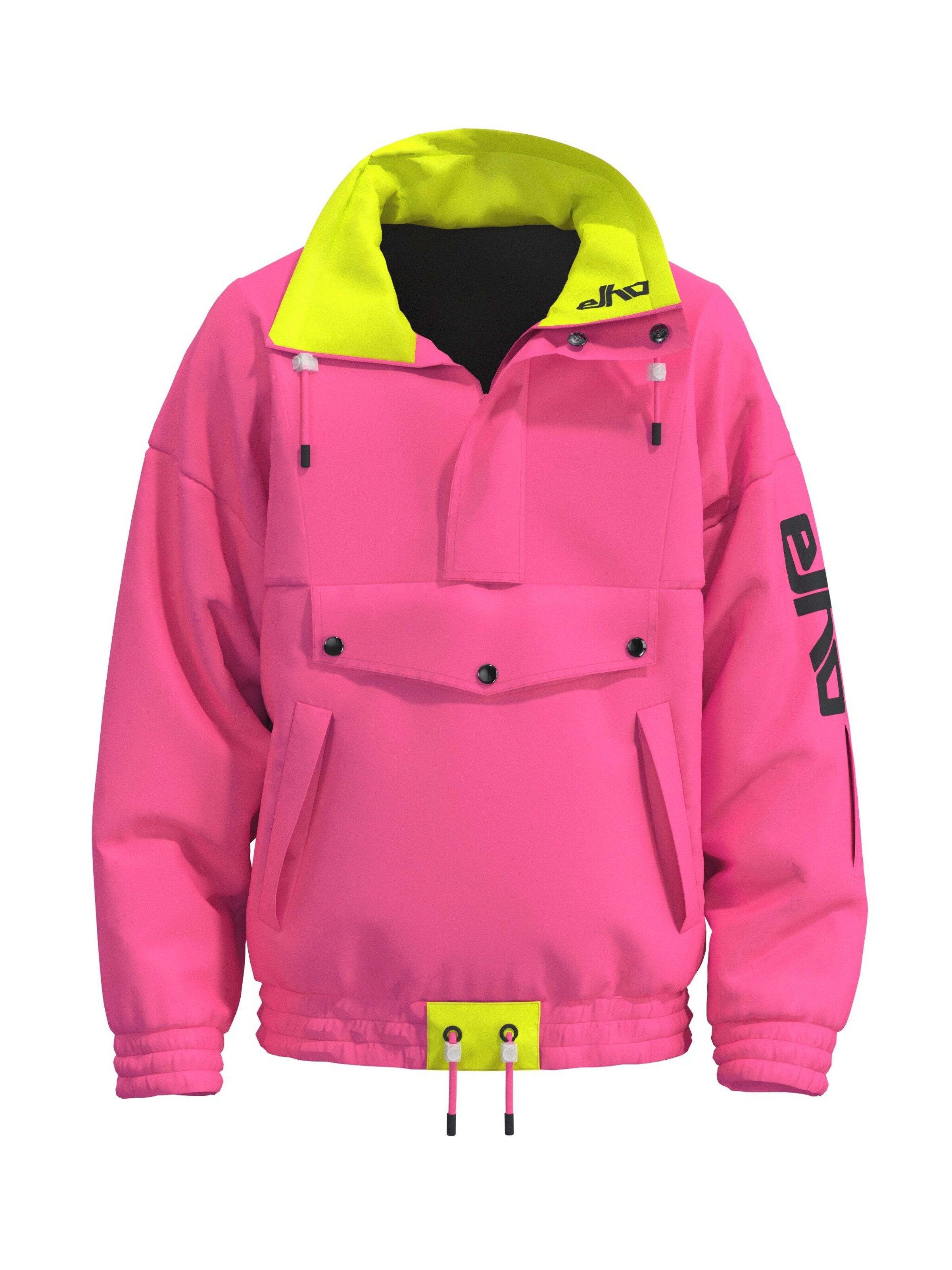 elho Weatherproof jacket 'Klosters 89 II' in Pink: front