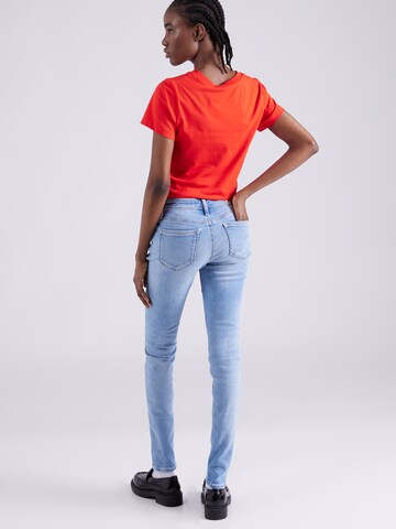 Calvin Klein Jeans Skinny Jeans 'MID RISE SKINNY' in Blau