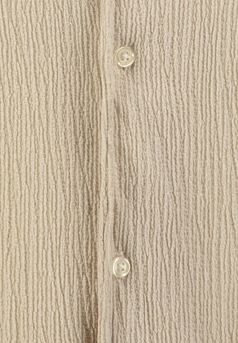Key Largo Regularny krój Koszula 'KLSweden' w kolorze beżowy