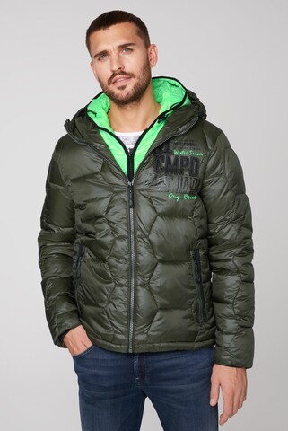CAMP DAVID Winter jacket in Green: front