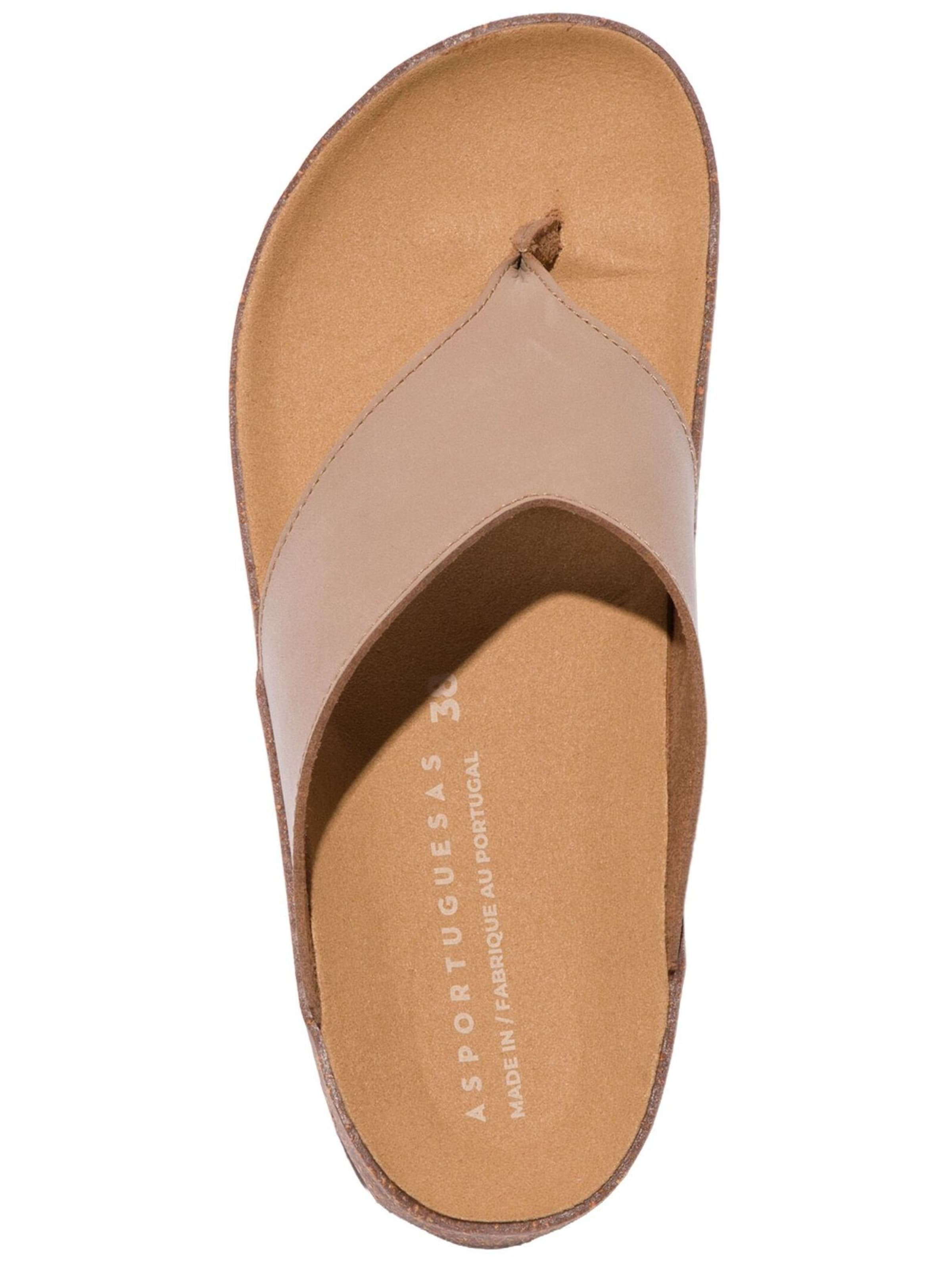 Asportuguesas Zehentrenner in Beige