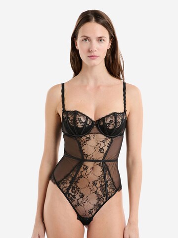 Body 'Gamme' di ETAM in nero: frontale