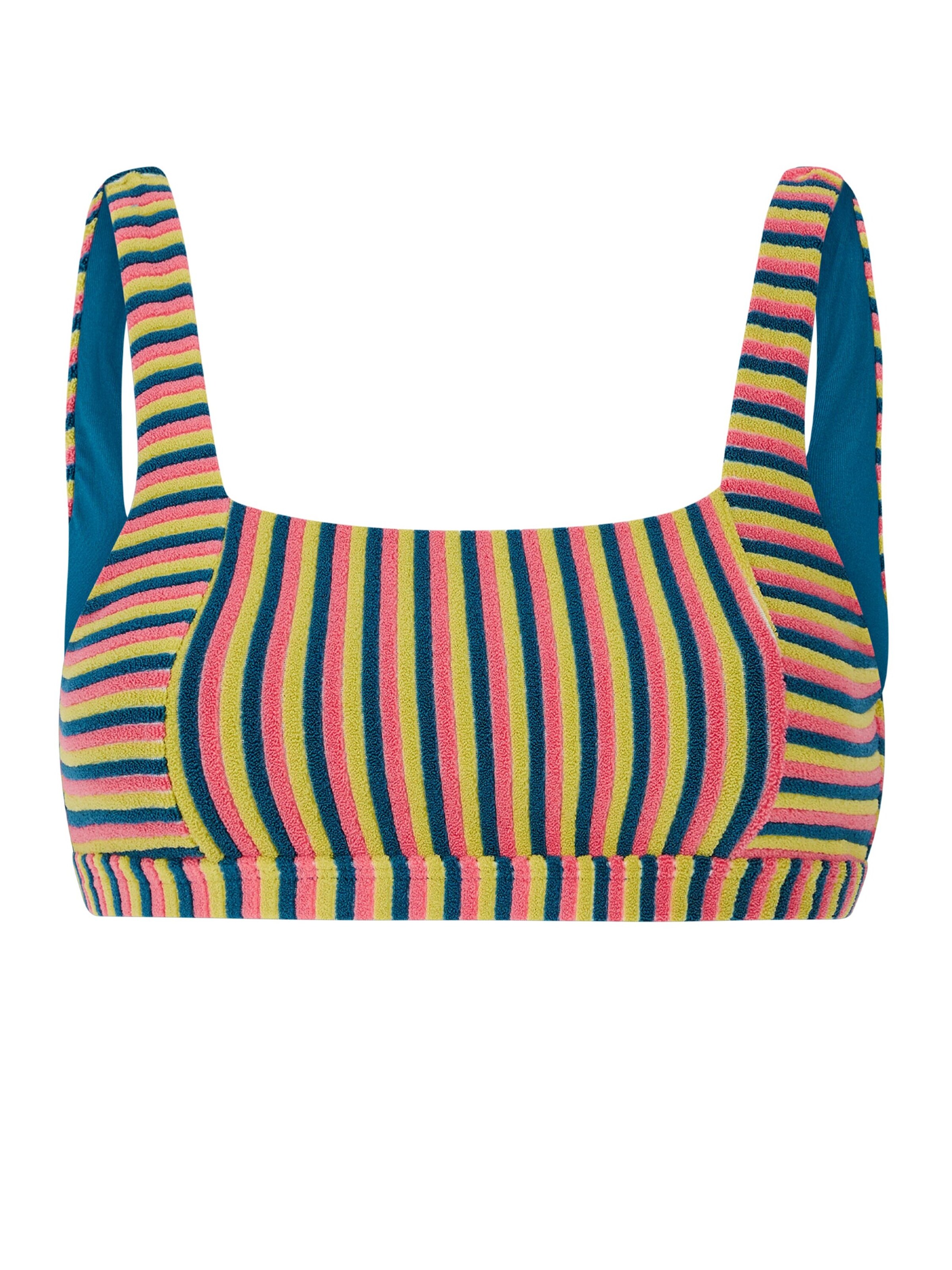 PROTEST Bustier Bikini 'PRTTube'‌‌‌‌‌‌‌ in Pink