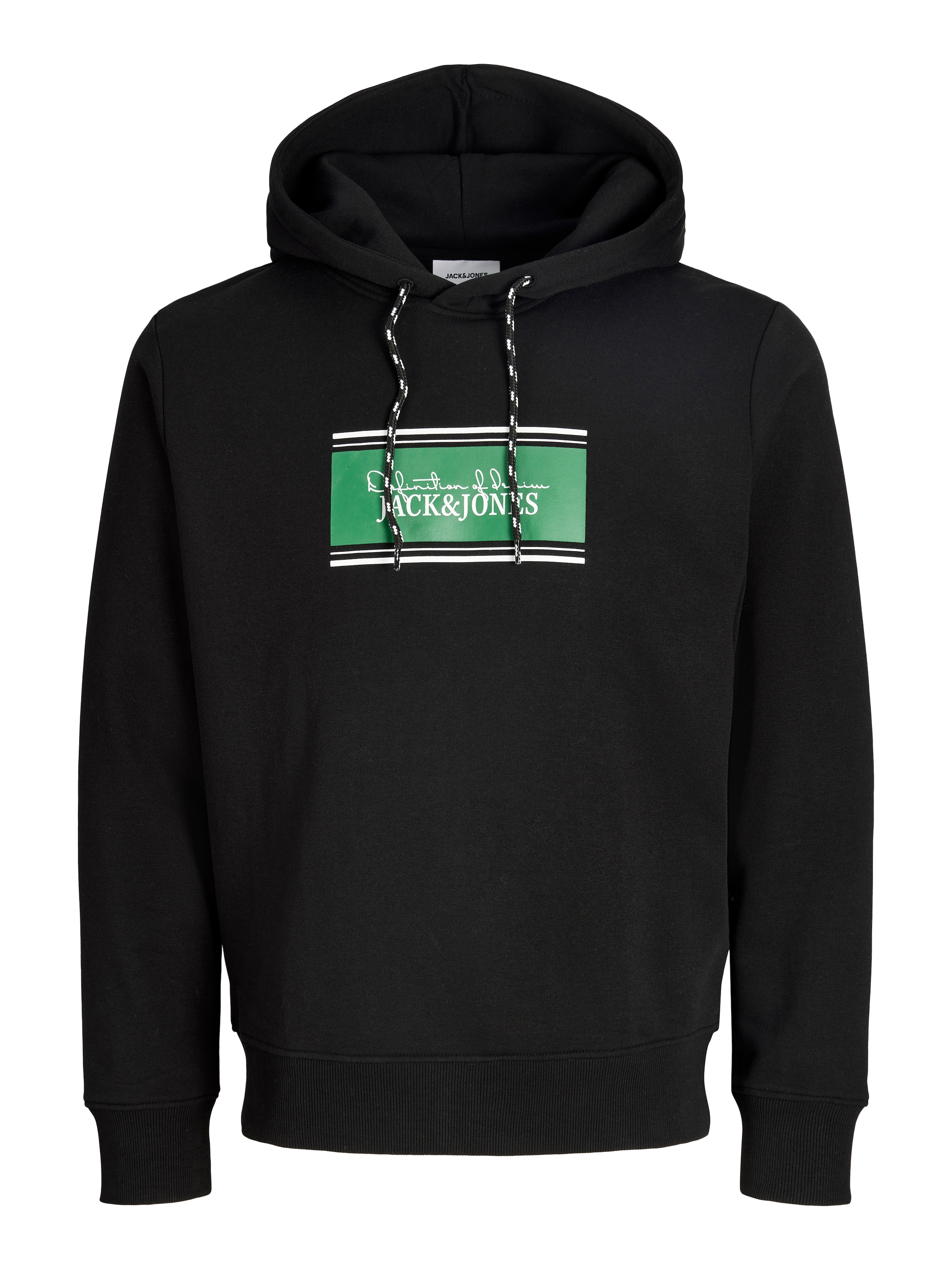 JACK & JONES Sweatshirt in Black: front